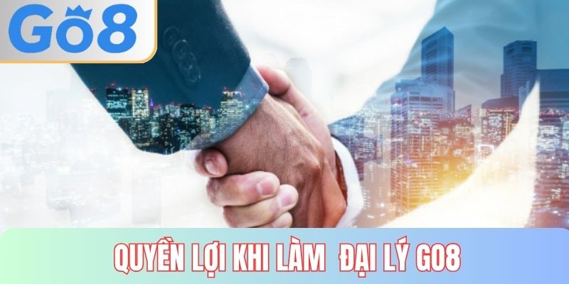 Quyền lợi khi trở thành đại lý GO8