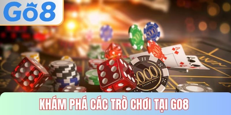 Khám phá danh mục cá cược đa dạng của GO8 